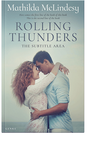 Pre Made Book Cover Pumice