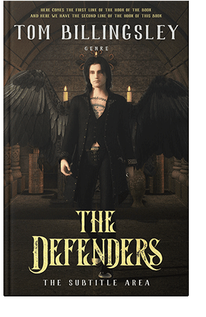 Pre Made Book Cover Zeus