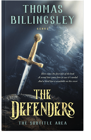 Pre Made Book Cover Mirage