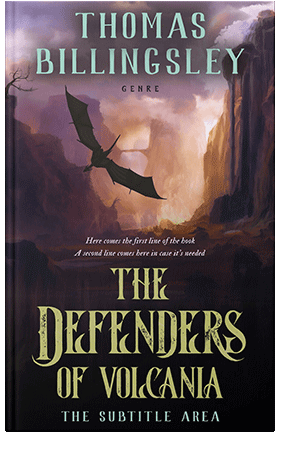 Pre Made Book Cover Quicksand