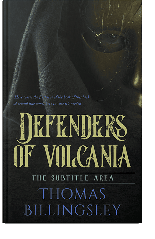 Front view of Log Cabin #3837 - Premade Mystery & Thriller & Suspense Book Cover