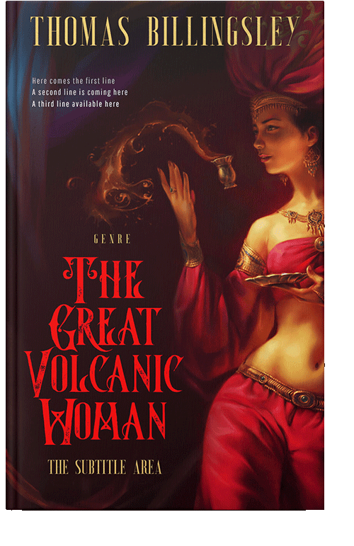 Front view of Valencia #3851 - Premade Teen & Young Adult Book Cover