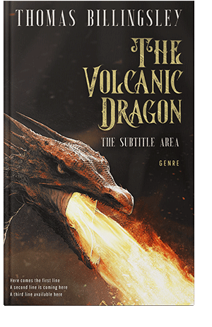 Pre Made Book Cover Calico