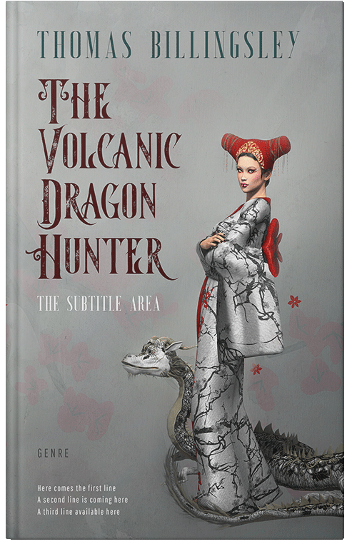 Front view of Star Dust #3854 - Premade Fantasy Book Cover