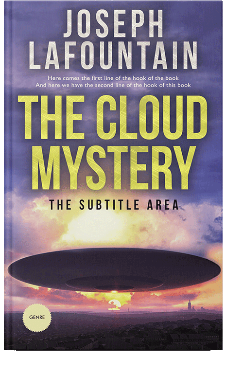 Front view of Smoky #3857 - Premade Apocalyptica Book Cover