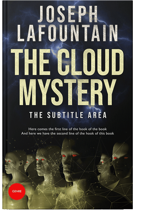 Front view of Pavlova #3860 - Premade Science Fiction Book Cover