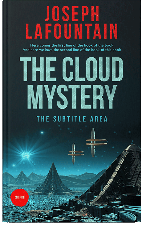 Front view of Del Rio #3862 - Premade Science Fiction Book Cover