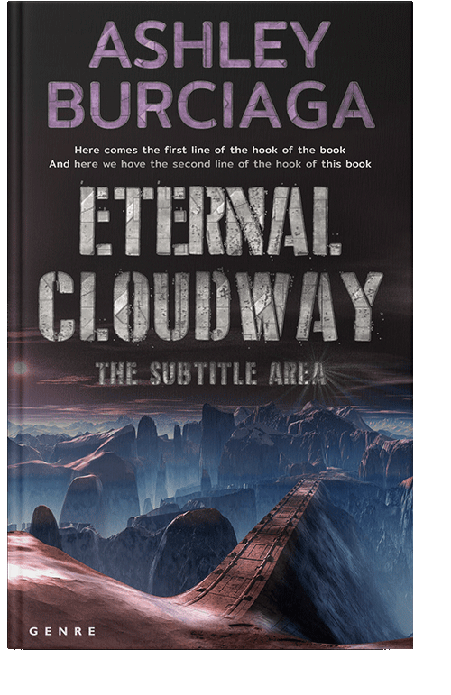 Front view of Charade #3867 - Premade Science Fiction Book Cover