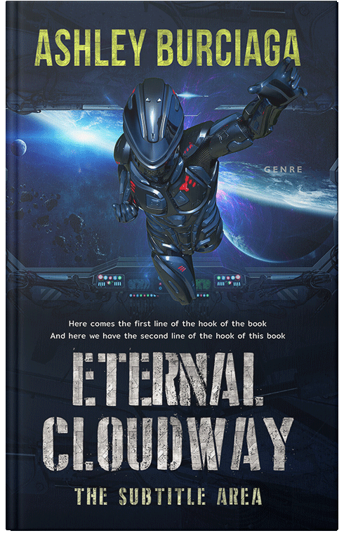 Front view of Premade Science Fiction Book Cover - Big Stone