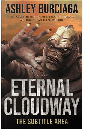 Pre Made Book Cover Antique Brass