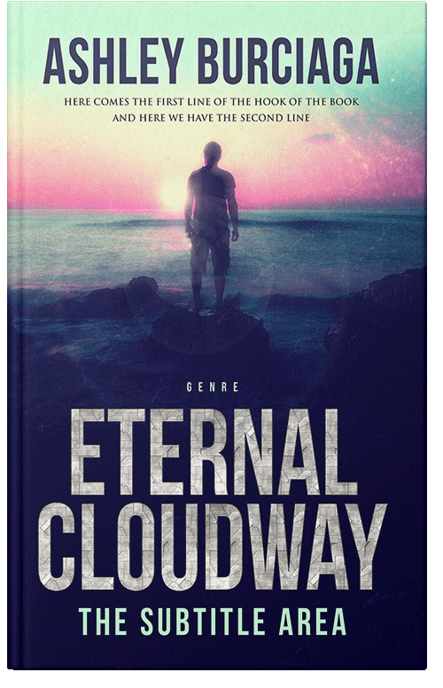 Front view of Premade Science Fiction Book Cover - Bunting