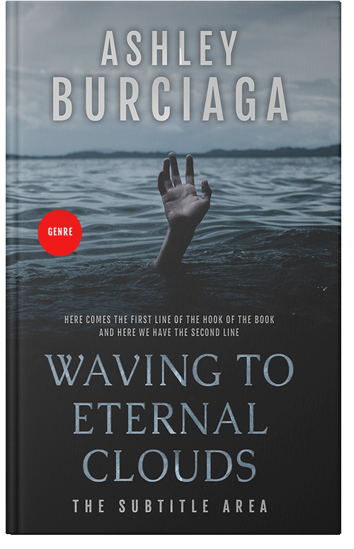 Front view of Shark #3879 - Premade Mystery & Thriller & Suspense Book Cover