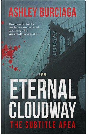 Pre Made Book Cover Limed Spruce