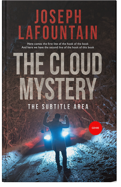 Front view of Premade Mystery & Thriller & Suspense Book Cover - Thunder