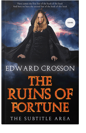 Pre Made Book Cover Vulcan