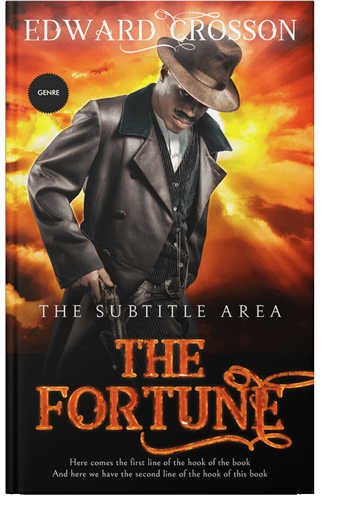 Front view of Gondola #3900 - Premade Historical Book Cover