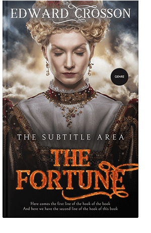 Pre Made Book Cover Cocoa Brown