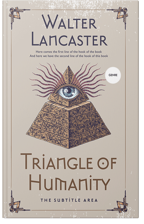 Front view of Premade Paranormal & Urban Book Cover - Sisal