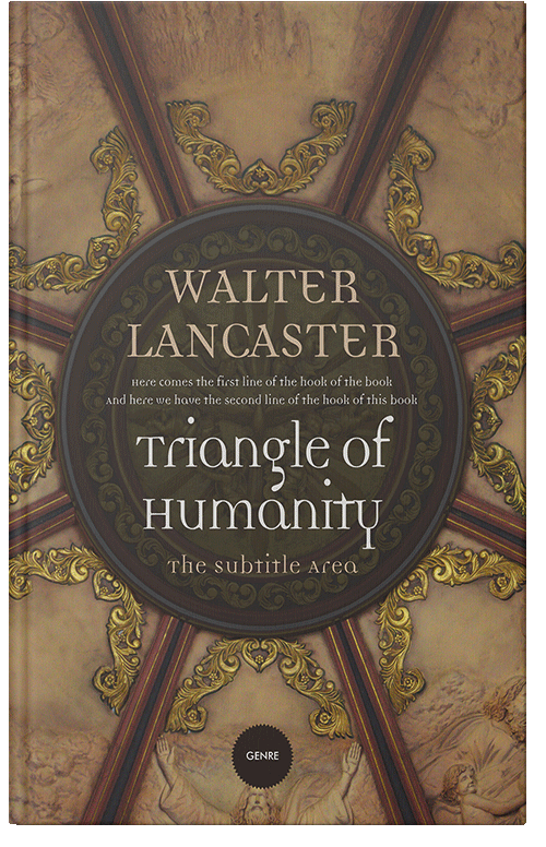 Front view of Premade Religion & Spirituality Book Cover - Mondo