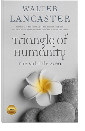 Pre Made Book Cover Quill Gray