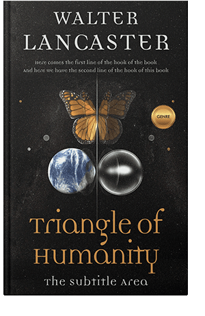 Pre Made Book Cover Cod Gray