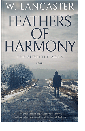 Pre Made Book Cover Gray Nickel