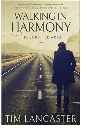 Pre Made Book Cover Hampton