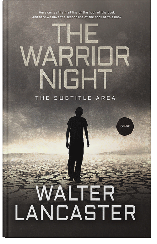 Front view of Merlin #3933 - Premade Mystery & Thriller & Suspense Book Cover