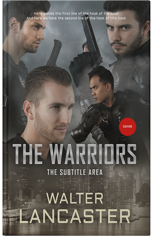 Front view of Armadillo #3937 - Premade Mystery & Thriller & Suspense Book Cover