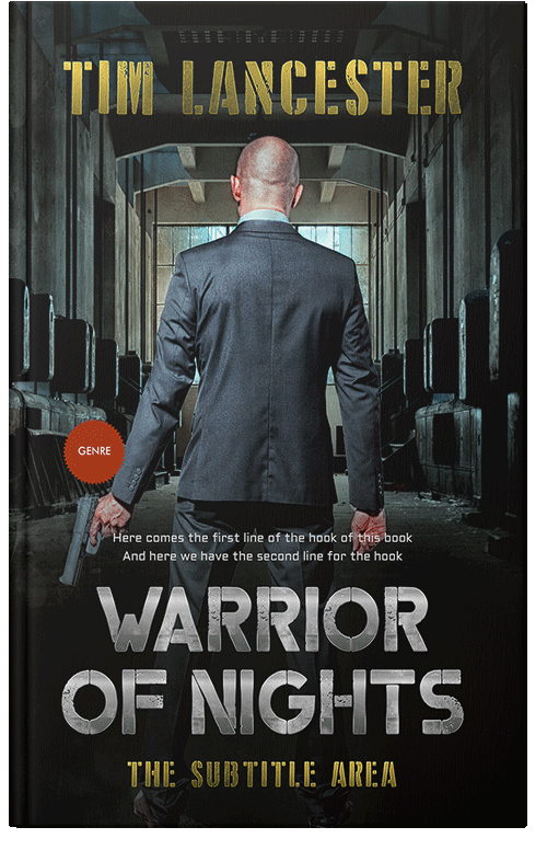 Front view of Woodsmoke #3945 - Premade Mystery & Thriller & Suspense Book Cover