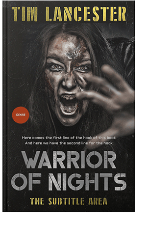 Pre Made Book Cover Hillary