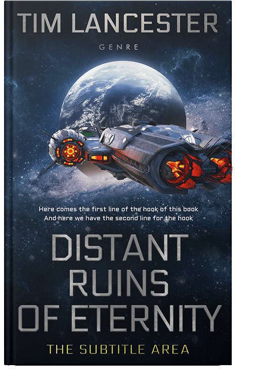 Front view of Firefly #3964 - Premade Science Fiction Book Cover