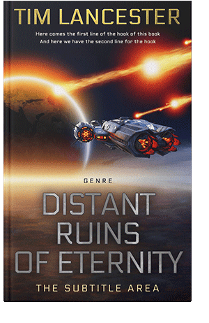 Pre Made Book Cover Cocoa Brown