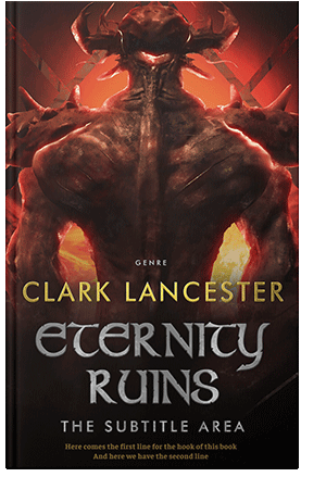 Pre Made Book Cover Crowshead