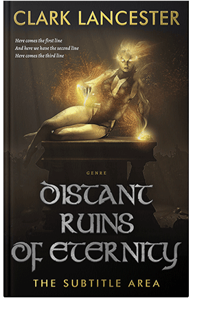 Pre Made Book Cover Night Rider