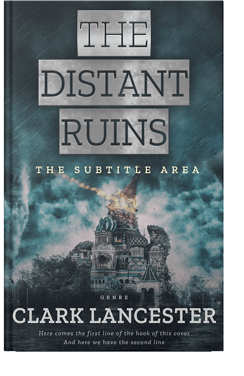 Front view of Outer Space #3990 - Premade Apocalyptica Book Cover