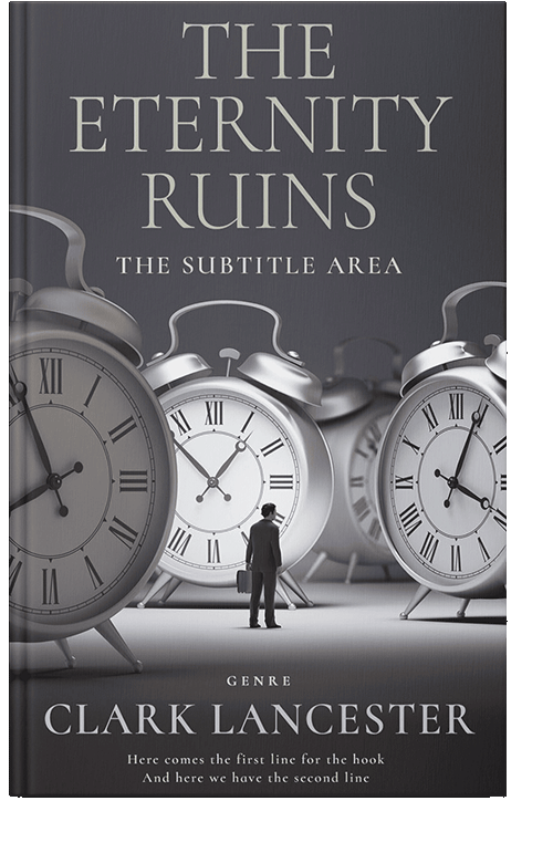 Front view of Ship Gray #3995 - Premade Self-Improvement & Self-Help Book Cover