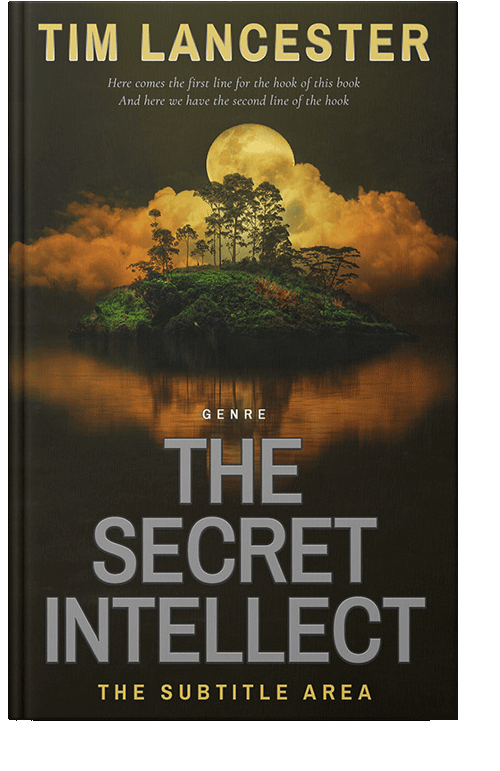 Front view of Husk #4000 - Premade Surreal Book Cover