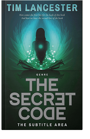 Pre Made Book Cover Timber Green