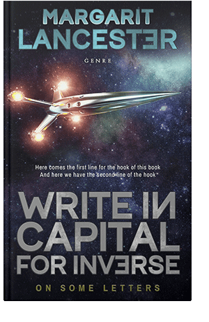 Pre Made Book Cover Steel Gray