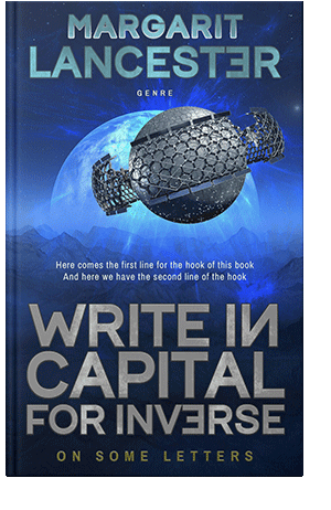 Pre Made Book Cover Blue Zodiac