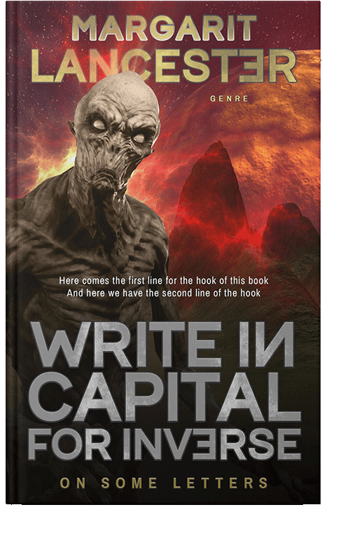 Front view of Tamarind #4005 - Premade Science Fiction Book Cover