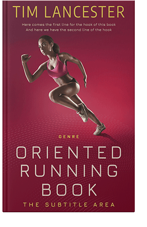 Pre Made Book Cover Claret