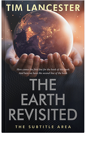 Pre Made Book Cover Tan