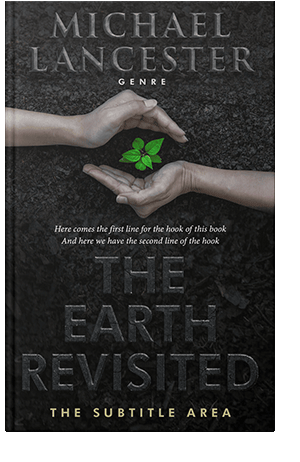 Pre Made Book Cover Cod Gray