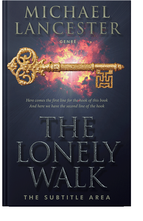 Front view of Mirage #4017 - Premade Fantasy Book Cover