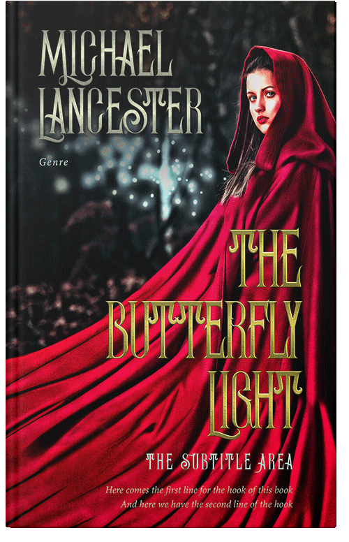 Front view of Valencia #4020 - Premade Teen & Young Adult Book Cover