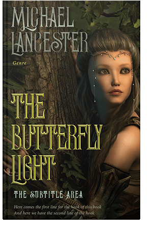 Pre Made Book Cover Eternity