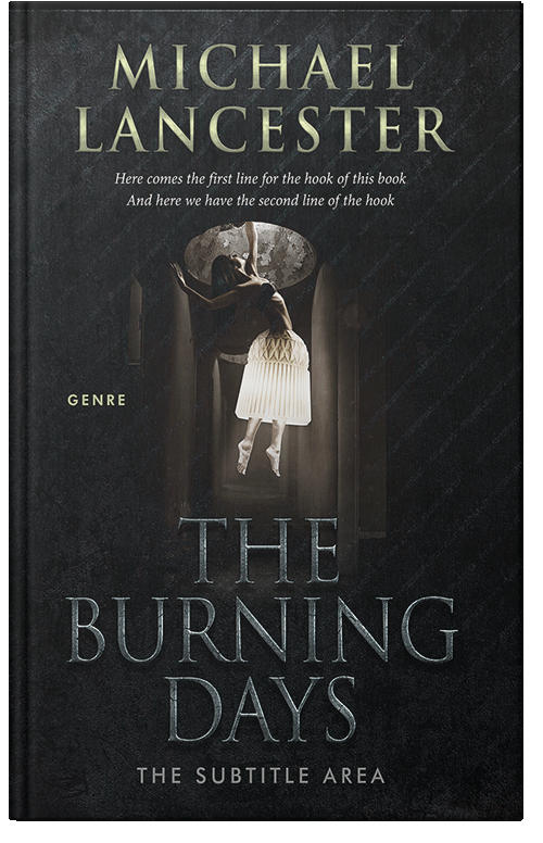 Front view of Woodsmoke #4027 - Premade Mystery & Thriller & Suspense Book Cover