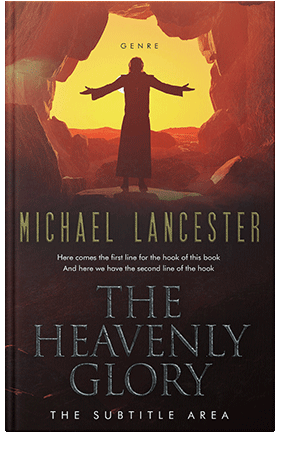 Pre Made Book Cover Raw Sienna